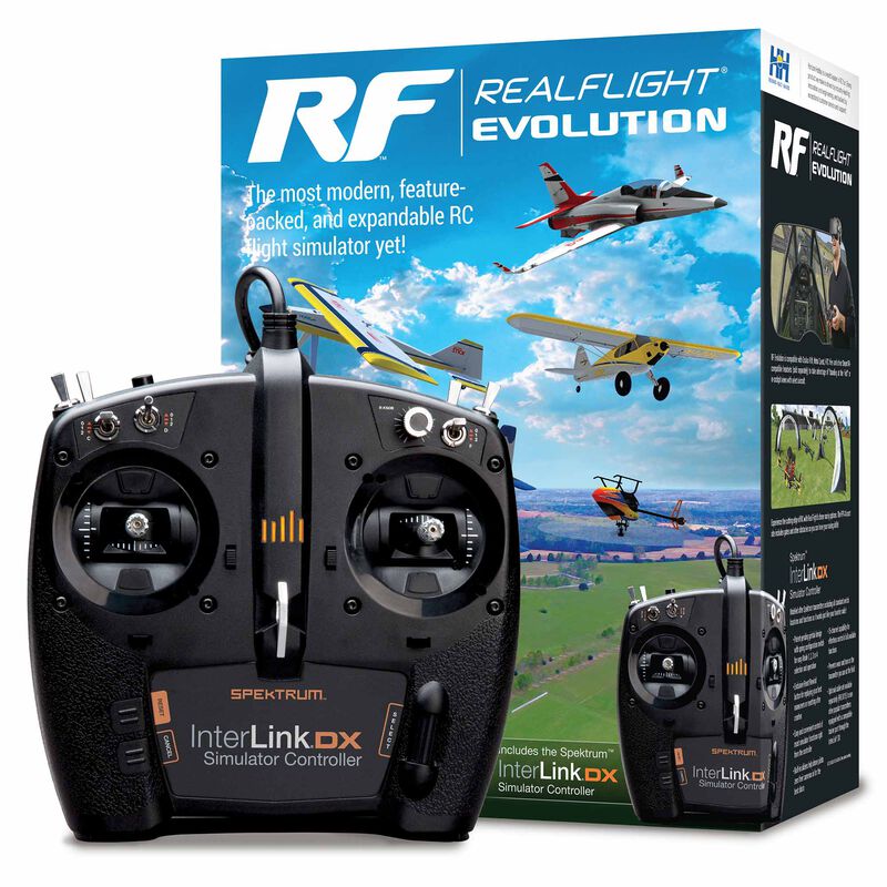 RealFlight Evolution RC Flight Sim W/ InterLink